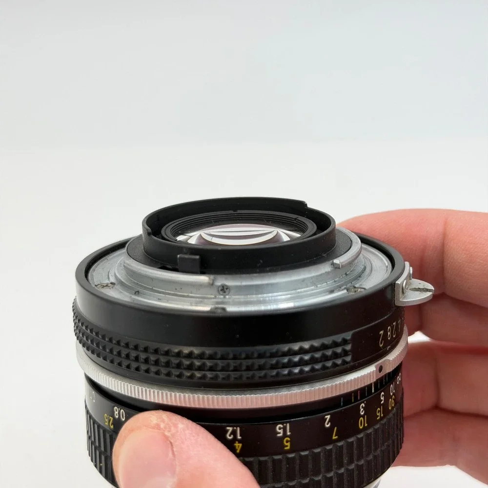 Nikon Nikkor 50mm f2 Ai Manual Focus Prime Lens with 52mm Tiffen UV Filter